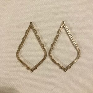 Kendra Scott gold earrings—*need new hooks*